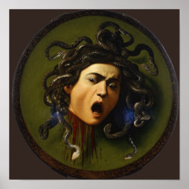 Póster Caravaggio Medusa Bella Artes