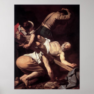 Póster Caravaggio The Crucifixion Of Saint Peter