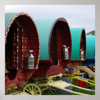 Póster Caravana gitana