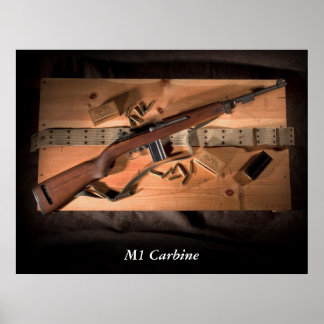 Póster Carbina USGI M1
