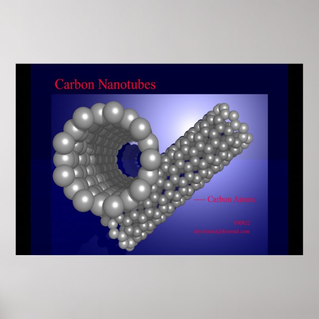 Póster Carbon Nanotubes (print) (Frente)