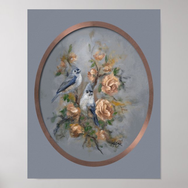 Póster Carbonero crestudo 11x14" (Frente)