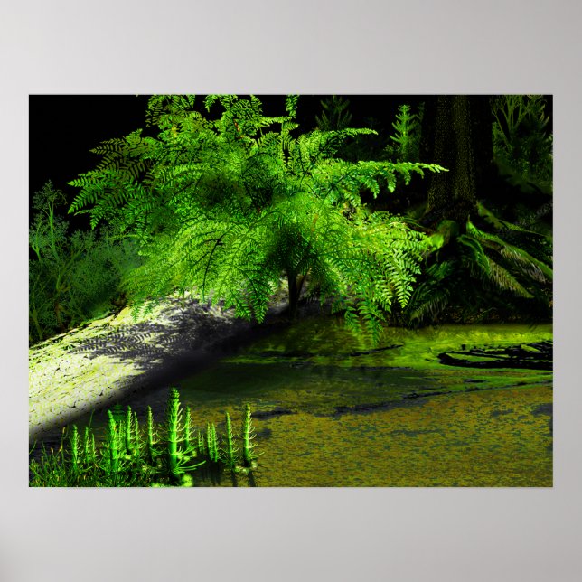 Póster Carboniferous Fern (Frente)