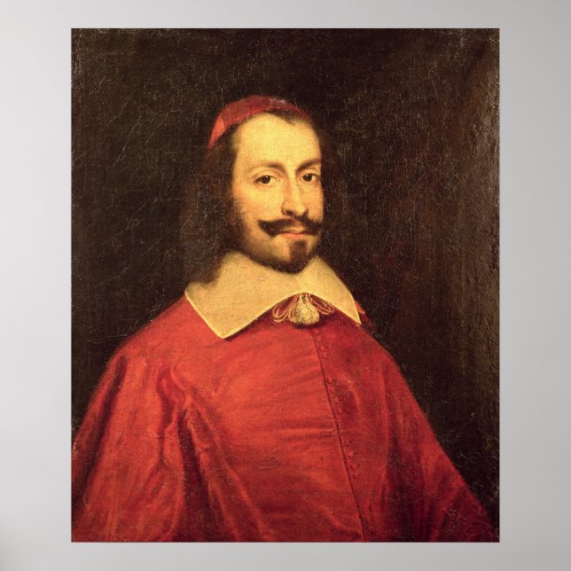 Póster Cardenal Jules Mazarin (Frente)
