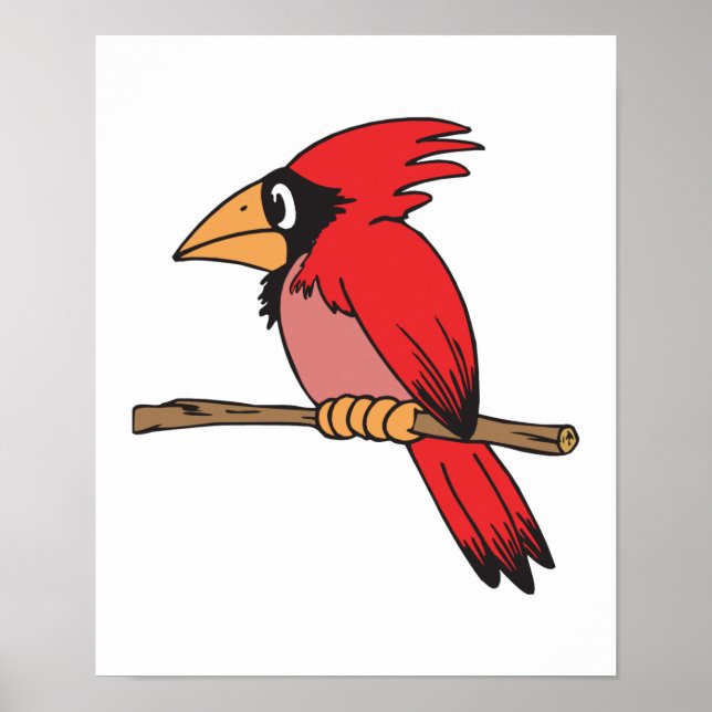 Póster cardenal lindo (Frente)