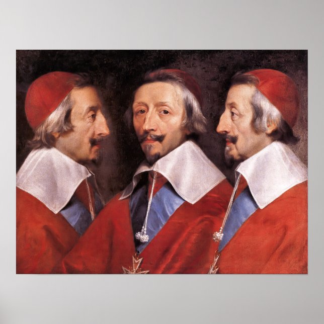 Póster Cardenal Richelieu (Frente)