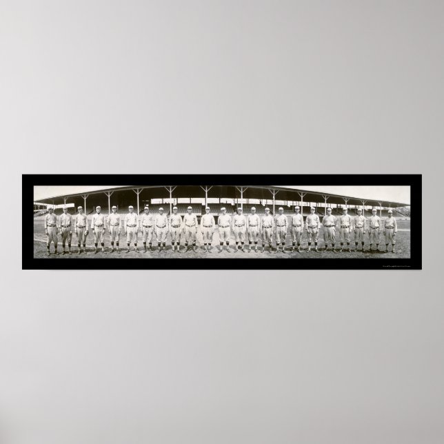 Póster Cardenales de St. Louis Foto 1910 (Frente)