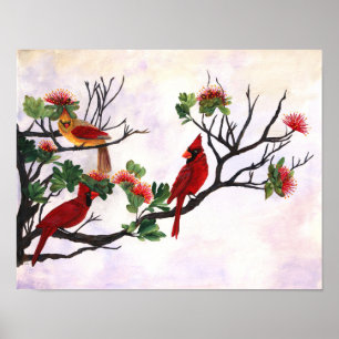 Póster Cardenales en el paraíso