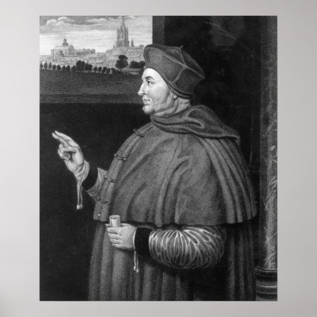 Póster Cardinal Thomas Wolsey (Frente)