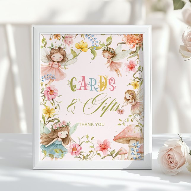 Póster Cards and Gifts Fairy First Enchanted Birthday (Subido por el creador)