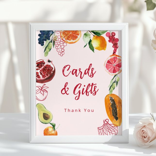 Póster Cards and Gifts Off the Market Vibrant Bridal (Subido por el creador)