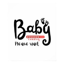 Carga de bebé, espere un regalo