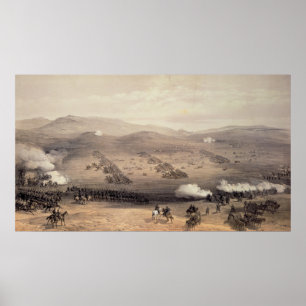 Póster Carga de la brigada de la caballería ligera