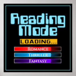Póster Carga de modo de lectura
