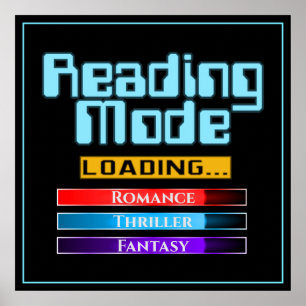 Póster Carga de modo de lectura