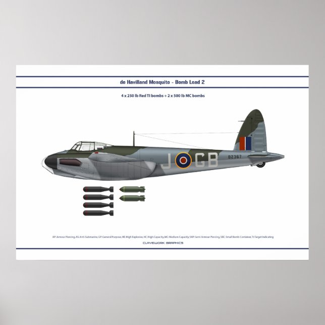 Póster Carga de mosquitos 2 (Frente)