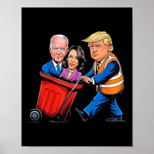 Póster Carga para Trump 2024 Divertido Momento para Sacar