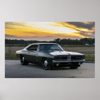 Póster Cargador Dodge 1969