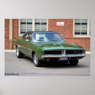 Póster Cargador Dodge de 1969