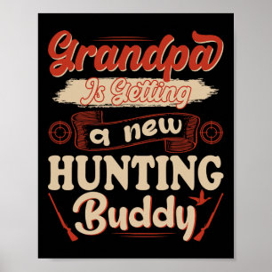 Póster Cargar Al Abuelo Está Recibiendo Una Nueva Caza