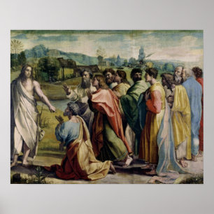 Póster Cargo de Cristo a San Pedro (personalizado de la l