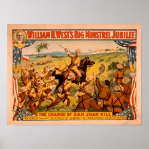 Póster Cargo de Jubileo del Gran Minstro de San Juan Hill