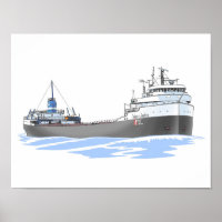 Carguero de los Grandes Lagos Ernest R. Breech Rou