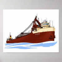 Carguero de los Grandes Lagos Sylvania s/u Columbi