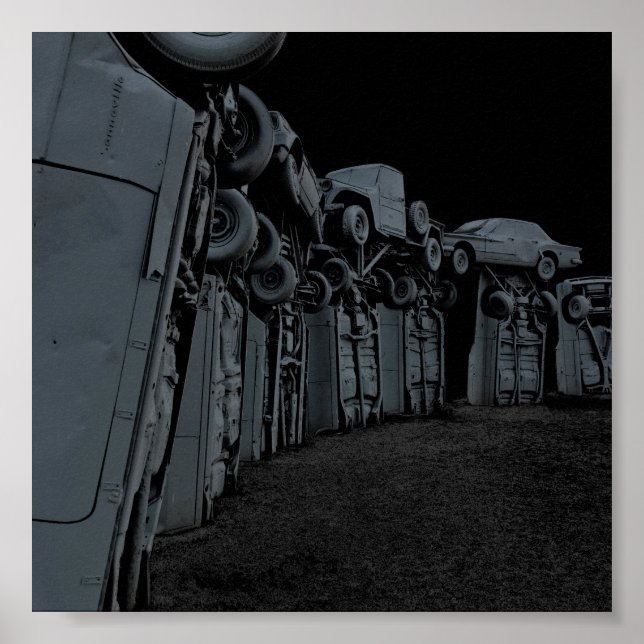 Póster carhenge (Frente)