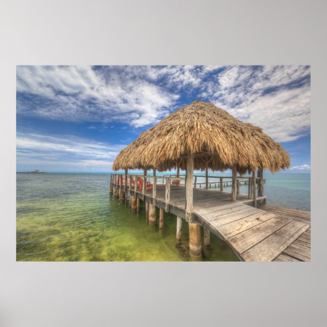 Póster Caribbean Dock (Frente)