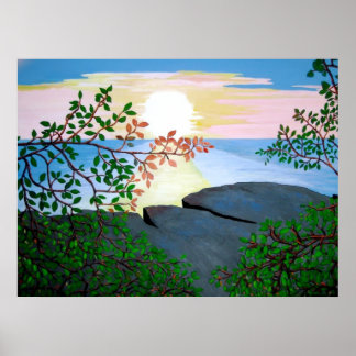 Póster Caribbean - Jamaican Sunset