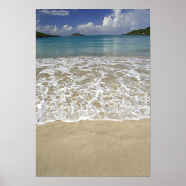 Póster Caribe, Islas Vírgenes Estadounidenses, St.Thomas, (Frente)