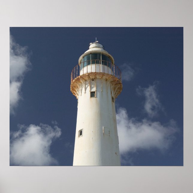 Póster Caribe, TURCOS y CAICOS, isla de Gran Turca, 2 (Frente)