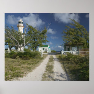 Póster Caribe, TURCOS y CAICOS, isla de Gran Turca, 3