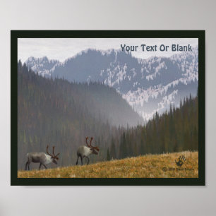 Póster Caribou Dos