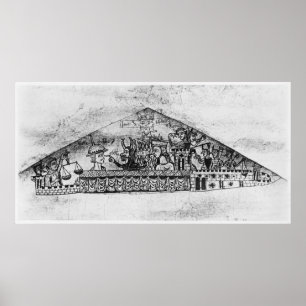 Póster Caricatura de judíos ingleses, de una Hagadá