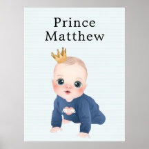 Caricatura de Prince Baby Boy