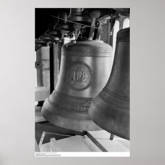 Póster Carillon Bells, UCR, enero de 1967