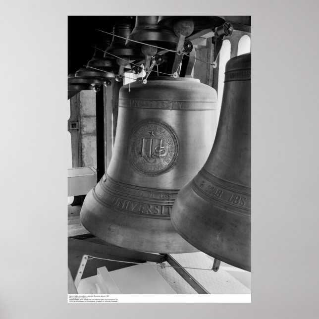 Póster Carillon Bells, UCR, enero de 1967 (Frente)