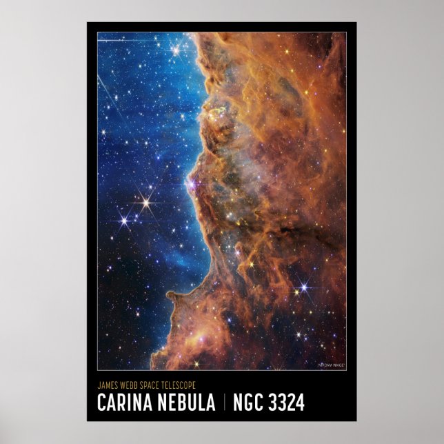 Póster Carina Nebula (Frente)