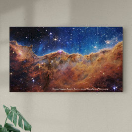 Póster Carina Nebula Cosmic Cliffs James Webb Extra Large