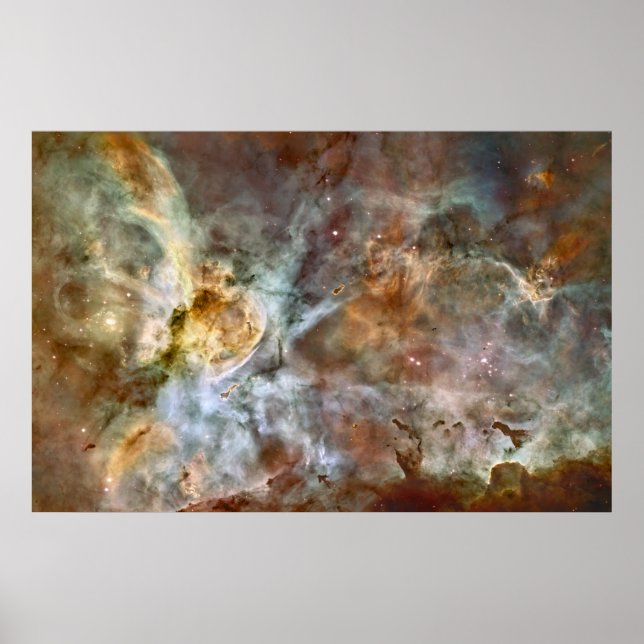 Póster Carina Nebula Enorme Poster de Astronomía (Frente)