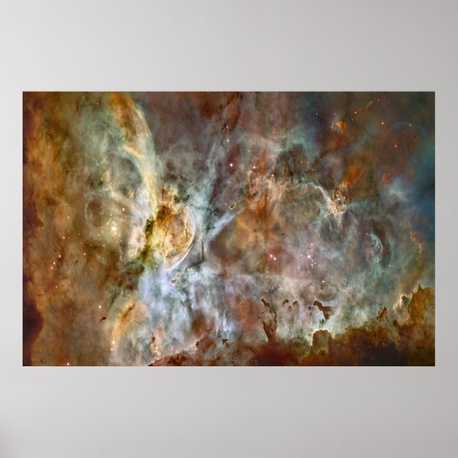 Póster Carina Nebula Extreme redimensionada 78x52 (99x48) (Frente)