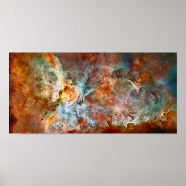 Póster Carina Nebula Galaxy (Frente)