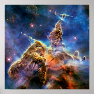 Póster Carina Nebula Mystic Mountain - Espacio ultraterre