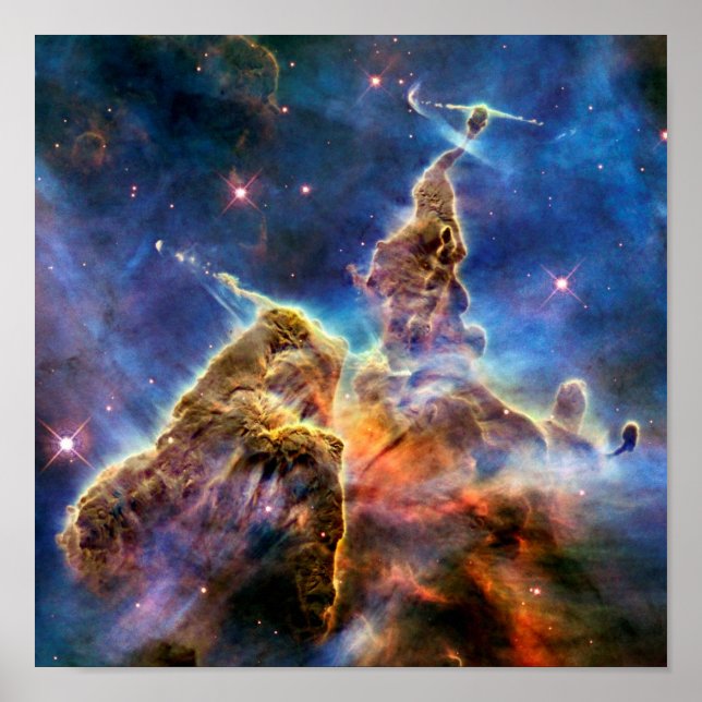 Póster Carina Nebula Mystic Mountain - Espacio ultraterre (Frente)