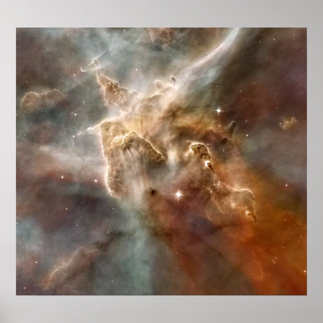 Póster Carina Nebula NGC 3372 NASA (Frente)