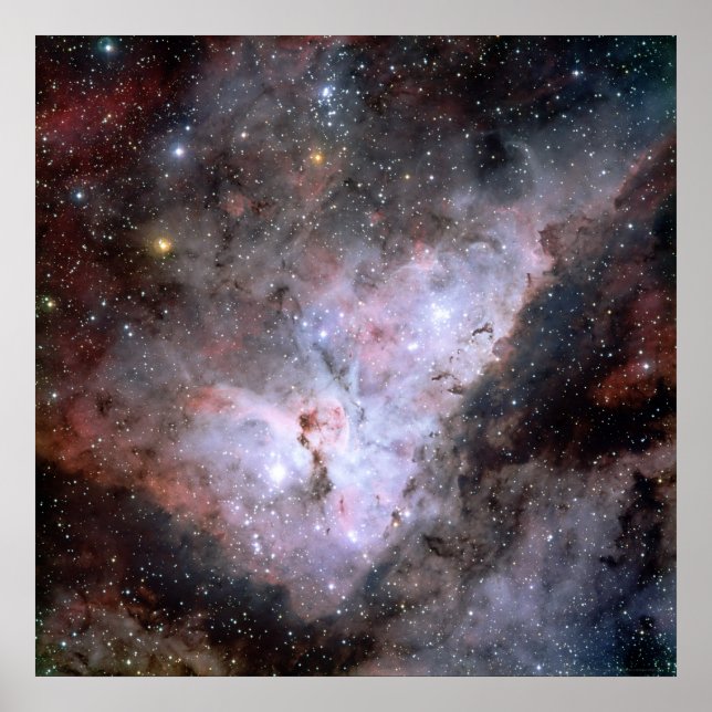 Póster Carina Nebulosa Compuesta 40x40 (28x28) (Frente)