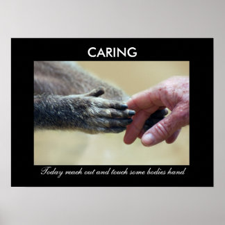 Póster Caring