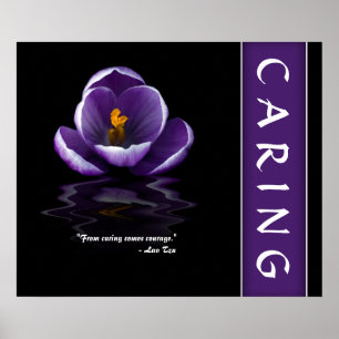 Póster Caring Inspirational Poster